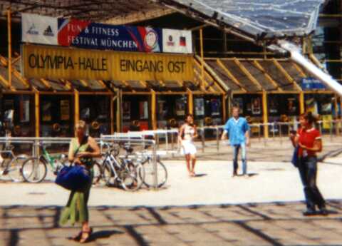 Eingang Olympiahalle
