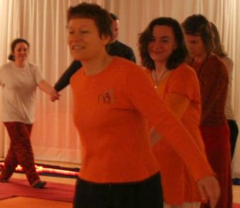 Elisabeth, gefolgt von Marina